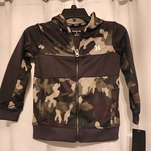 Boys Hurley Camo Full Zip